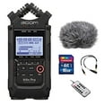 thumbnail image 1 of Zoom H4n Pro All Black 4-Track Portable Recorder (2020 Model) with Windscreen, Mic Attenuator Cable, 16GB Memory Card & Remote Control Bundle, 1 of 2