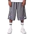 thumbnail image 3 of Pro Club Men's Heavyweight Mesh Basketball Shorts, Gray, 2X-Large, 3 of 4