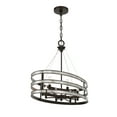 thumbnail image 5 of Madera 8-Light Linear Chandelier in English Bronze, 5 of 5