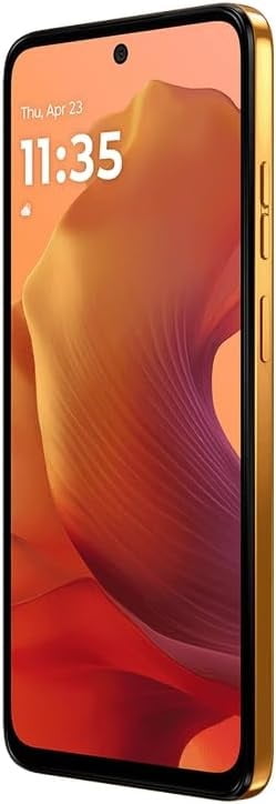 Motorola Moto G15 4G LTE (XT2521-2) 4+256GB Dual Sim | GSM Unlocked | International Model | for T-Mobile, Metro PCS, Mint & Tello - (Orange)