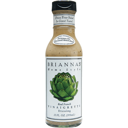 (2 Pack) Briannas Home Style Real French Vinaigrette Dressing, 12 Fl (Best Male Dressing Style)