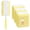 1 Yellow Duster Handle + 48 Yellow Duster Refills, variant on JOYMOOP Disposable Electrostatic Duster for Cleaning, with 2 Handles & 24 Ct Yellow Heavy Duty Refills for Swiffer Feather Duster, Household Cleaning Tool for Electronics, Dusting Furniture, Blinds
