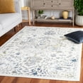 thumbnail image 2 of Safavieh Layla Jermaine Floral Area Rug, Ivory Gray/Blue, 5'3" x 7'6", 2 of 8