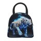 thumbnail image 1 of Fotbe Futuristic Blue Light White Tiger Bolsa de Almuerzo con Estampado, Lonchera Aislada, Contenedor de Comida Reutilizable Tipo Cooler a Prueba de Fugas, 1 of 6