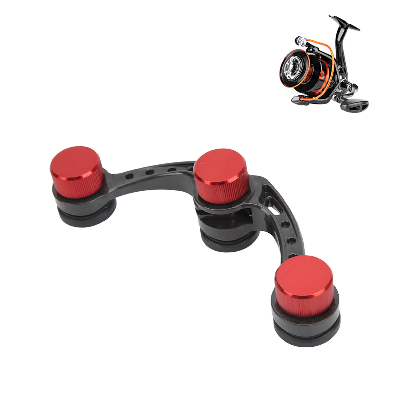 Nieyigj Red Fishing Bobbin Knotter Assist Knot Tool For GT FG PR Knots Precision Line And Wire Knotting Machine Essential Fishing Gear 7.09 inches / 18 cm