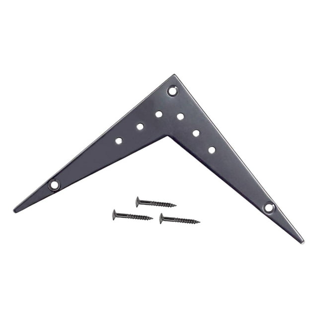 Pieza trasera de guitarra estilo volador con tornillos, pieza trasera de puente de guitarra estilo V Musical para guitarristas eléctricos Negro Hugo Cordal de guitarras