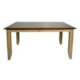 thumbnail image 4 of Sunset Trading Brook 9-Piece 72" Rectangular Extendable Wood Dining Set in Cream, 4 of 5