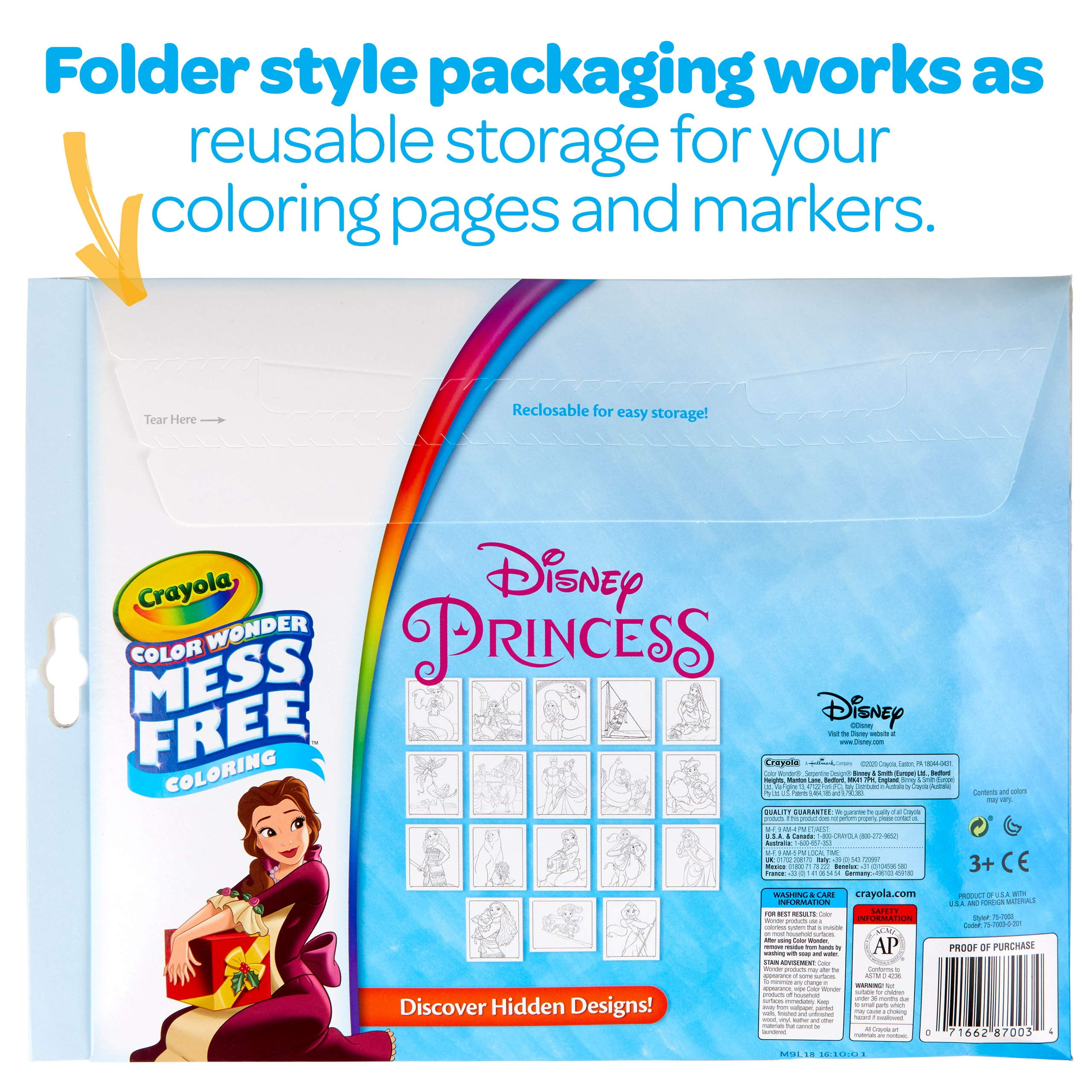 Crayola - Crayola, Color Wonder - Markers & Mini Coloring Pad, Mess-Free,  Disney Fairies TinkerBell, Shop