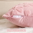 thumbnail image 2 of Fundas de Almohada Mixweer Coquette Rosa Oscuro Poliéster 45x45 cm, 2 of 6