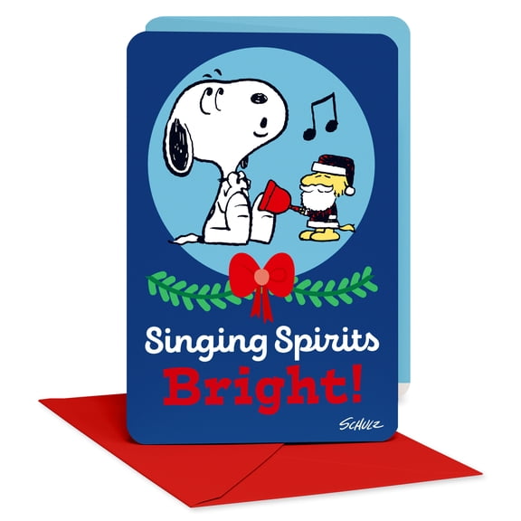 American Greetings Peanuts Christmas Card for Everyone (Fun and Festive Holiday Season)
