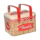 thumbnail image 2 of Contenedor de hojalata para galletas, recipiente rústico para encimera, tarro para aperitivos, caja de hojalata para chocolate, pasteles, cosméticos, rojo, 2 of 10
