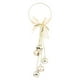 thumbnail image 1 of Adornos de campanas de Navidad, diseño de anillo colgante de hierro, colgante, decoración del árbol de Navidad, accesorios decorativos para el hogar, puertas, ventanas, jardín, patio (dorado), 1 of 7