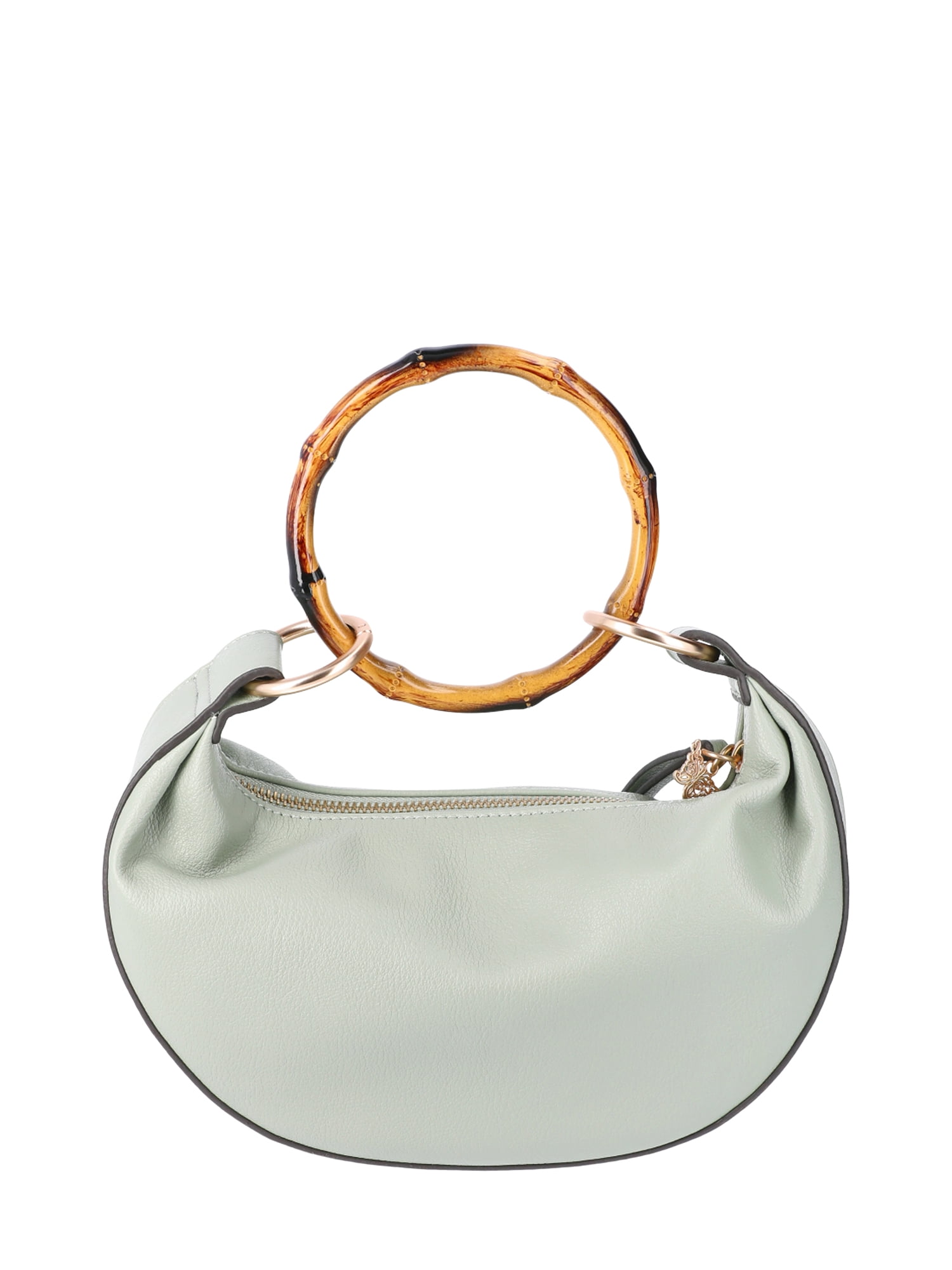 Jessica Simpson Women’s Evangeline Hobo Handbag with Bracelet Handle,Green