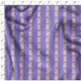thumbnail image 4 of Soimoi Blue Rayon Fabric Tendril & Abstract Print Fabric by Yard 42 Inch Wide, 4 of 5