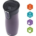 thumbnail image 2 of Contigo - West Loop Insulated Travel Mug Dark Plum (470ml), 2 of 10