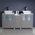 thumbnail image 3 of Fresca Fcb62-241224-V Torino 60" Free Standing Double Basin Vanity Set - Grey, 3 of 4