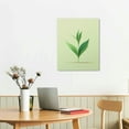 thumbnail image 3 of ONETECH Canvas Wall Art Green Leaf Simple Life Painting  Wall Decor  Framed Canvas Pictures Contemporary Watercolor Artwork Ready to Hang for Home Decoration Office Wall Decor, 3 of 5