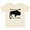 Natural, variant on Inktastic Buffalo Cute Animal Western Boys or Girls Baby T-Shirt