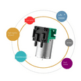 thumbnail image 1 of 6V 1.6LPM Mini Vacuum Inflate Transmission Pump Diaphragm Air Pump VOC Sample Instrument, 1 of 7