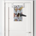 thumbnail image 2 of Hot Air Balloon Hanging Pocket Organizer, Pastel Colored Sky Vehicles Repetitive Print, Printed Polyester Storage Bag with Pockets, 9" x 16", Pale Blue Multicolor, 2 of 2