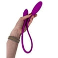 thumbnail image 3 of V For Vibes Vibromasseur à Double Tête, Gode Double Face Flora - Violet, 3 of 5