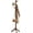 Brown, variant on Sturdy Wooden Coat Stand, 3 Adjustable Sizes Coat Tree with 8 Hooks, Coat Stands for Hallway Entryway, Hat Stand for Clothes, Used in Bedroom/Office/Hallway/Entryway, White