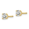 thumbnail image 2 of 14K Yellow Gold Earring Stud Women'S Diamond Lab Grown Gsi, 2 of 2