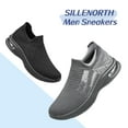thumbnail image 2 of SILLENORTH Men's Mesh Athletic Sneakers Slip on Walking Shoes Breathable Comfort, 2 of 9