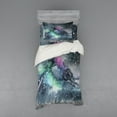 thumbnail image 2 of Ambesonne Psychedelic Bedding Set 4 Pcs, Celestial Cosmic, Queen, Multicolor, 2 of 3