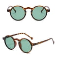 thumbnail image 3 of Gafas de sol Qarigey negras clásicas con lentes polarizadas C03 Patrón de leopardo, 3 of 6