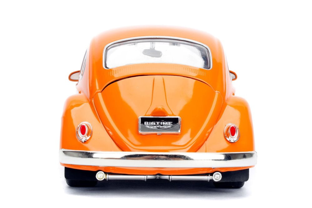 1967 Model Lucky DIE CAST 1: 24 VW Beetle Model Car, Orange