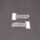thumbnail image 5 of Clip transparente para sujetar el permiso de estacionamiento del automóvil, porta billetes de automóvil con cinta adhesiva para el parabrisas del automóvil, 5 of 9