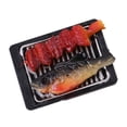 thumbnail image 4 of Mini barbacoa BBQ Kebab de pollo / Alitas de pollo / Carpa cruciana a la parrilla Comida, 4 of 6