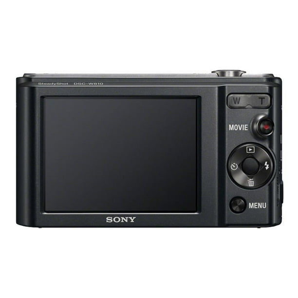 Sony Cyber-shot DSC-W810 Digital Camera ( Black ) + Spider Tripod