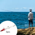 thumbnail image 1 of Swims que n en la oscuridad, cebos de pesca simulados, señuelo de lápiz para barco, pesca en 3D, aparejos de pesca al aire libre con ganchos de cuerpo blanco Macarena señuelo de pesca, 1 of 8