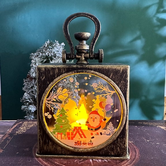 YHAICO Night Lights Plug Into Wall Christmas Decorations,Retro Wind Lights,Shop Window Decorations,Children's Christmas Small Gifts,Scene Decorations,Props