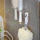 thumbnail image 2 of Estante de almacenamiento de baño acrílico de 3 orificios | Organizador de cepillos de pelo de pared for almacenamiento de peines y artículos de tocador, 2 of 5