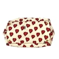 thumbnail image 4 of Pre-Owned PRADA Prada Heart Logo Handbag Bag Bicolor Tote Leather Nylon Women's White (Fair), 4 of 16