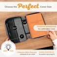 thumbnail image 5 of Christian Art Gifts Strong & Courageous Lion Book Cover with Pen Loops, Gray, 5 of 7