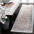 thumbnail image 2 of SAFAVIEH Shivan Tiphanie Traditional Distressed Runner, Grey/Blue, 2'2" x 12', 2 of 8