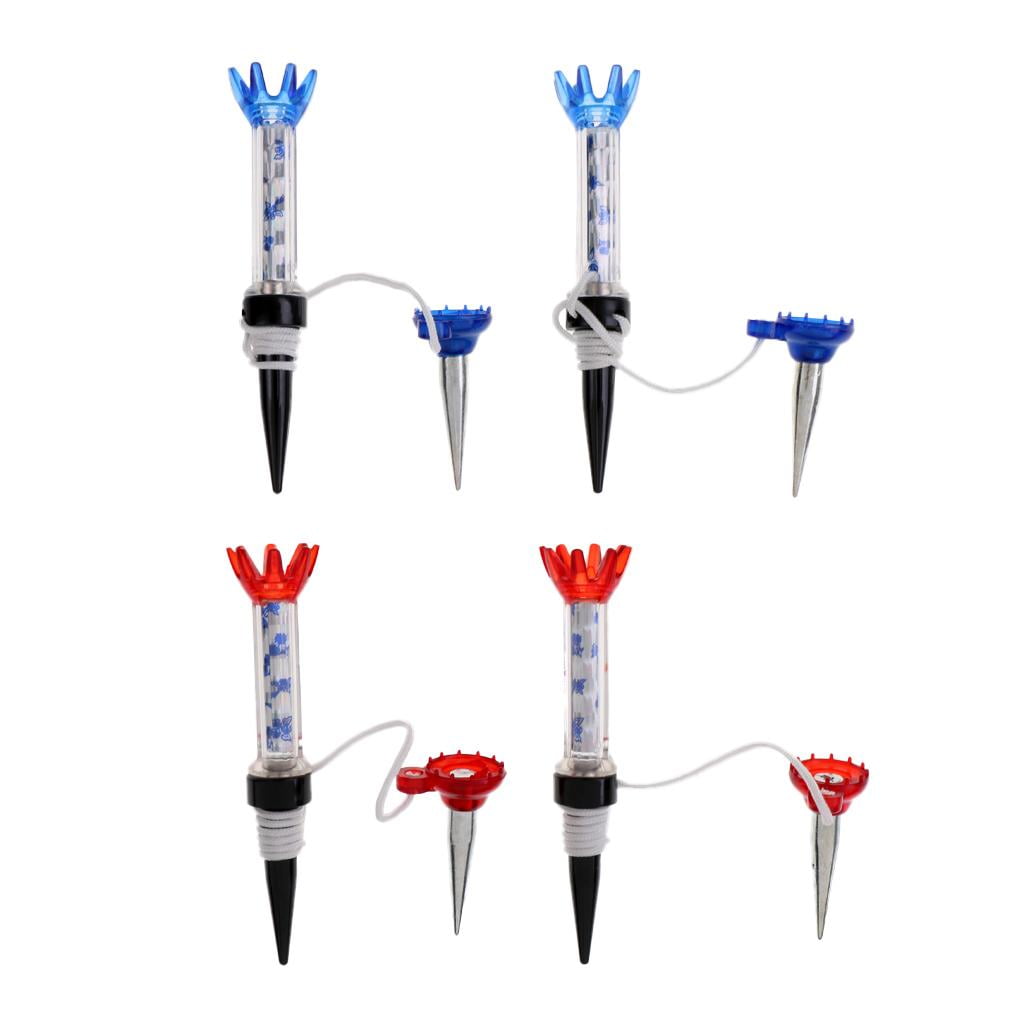 harayaa 5-25pack 4 Pieces Golf 80mm Golf Tee with Anchor Random 10 Pcs
