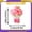 A*1+B*1+C*1+D*1+E*1+F*1, variant on Resin Flower Figurines, Mini Artificial Flower Bouquet, Desktop Decor Accents, Cute Small Flower Crafts for Home Tabletop Office Decoration, Floral Handicrafts And Ornaments 5 Pcs