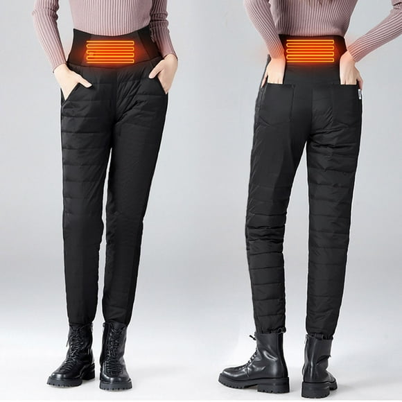 SMihono Linen Pants Women Fashion Plus Size Casual Loose Area 2 Heated Outdoor Pants For Riding Skiing Fishing Via Heated Pants Wide Leg Pants Women, Up to 65% off!