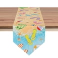 thumbnail image 4 of MIZHONA Summer Beach Table Runner Ocean Seaside Dining Runner for Kitchen Table Decorations 13 x 72 Inch, 4 of 4