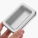 thumbnail image 5 of HOOWIFFY 6Ud Caja Portátil Para De En Metal Color Plata Práctica, 5 of 8