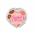 thumbnail image 1 of Circle Western Dessert Food Heart Mirror Travel Magnification Portable Handheld Pocket Makeup, 1 of 3