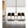 thumbnail image 2 of HON 2111 Invitation Reception Series Wood Guest Chair, Harvest/Solid Blue Fabric, 2 of 2