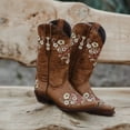 thumbnail image 2 of Women's Snipped Toe Western Boots | Floral Showstopper Cowgirl Boots (M50044), 2 of 9