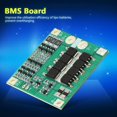 thumbnail image 3 of AVEKI Carte de Protection PCB, Carte de Protection de la Batterie, 3S 12V Lithium Batterie Protection Module PCB de Carte de Protection Équilibré, Chargeurs de Batterie Radio Bidirectionnels B0514, 3 of 8