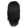 thumbnail image 4 of Onedor Men's Long Curly Synthetic Wavy Hair 80s Punk Rock Wig Cosplay Wigs (Black WIG WITH SUNGLASS), 4 of 7